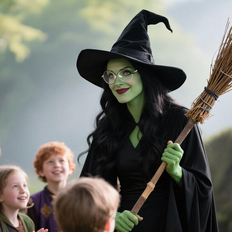 PPER-Jie Wizard Glasses Costume Accessorry for Women Halloween Cosplay - Image 5